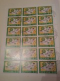 Cumpara ieftin guyana 1989 jamboreea / bloc de 18 v. stampilat