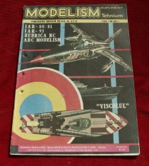 Revista Modelism supliment Tehnium nr 3 ( 4 ) din anul 1984 / 32 pagini !!! foto