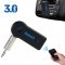 Bluetooth AUX Receptor Audio Stereo 3,5mm cu baterie si microfon, receiver auto