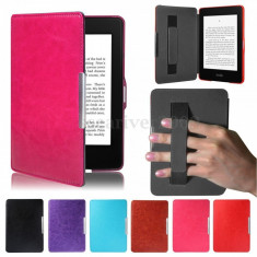 Husa Kindle Paperwhite cu maner + 6000 carti, TRANSPORT GRATUIT foto