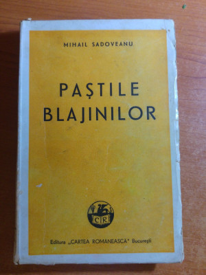 pastile blajinilor de mihail sadoveanu 1944-flancata cu 4 timbre foto