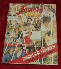 revista Femeia - anul XXVII nr 11 noiembrie 1974 / 24 pagini !!! foto