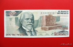 MEXIC - 2.000 Pesos 1985 foto