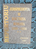 JURISPRUDENTA SI DOCTRINA ROMANA 1989 - 1994. REPERTORIU (vol. II, 1995 - NOUA!)