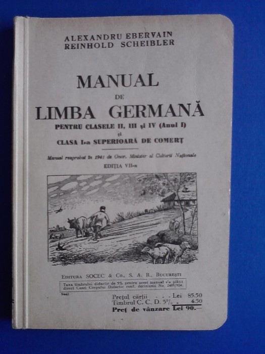 Manual de limba germana 1942 / R4P1F