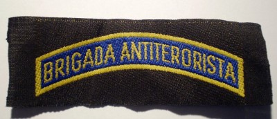 5.532 ROMANIA ECUSON EMBLEMA PATCH BRIGADA ANTITERORISTA 75mm foto