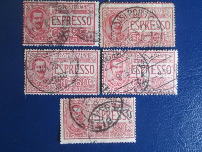 TIMBRE ITALIA STAMPILATE foto