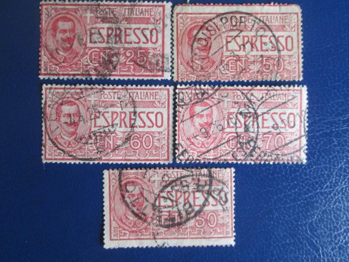 TIMBRE ITALIA STAMPILATE