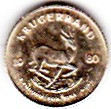 Africa de sud moneda aur 0,15 grame &amp;quot;KRUGERAND&amp;quot; 1980 miniatura foto