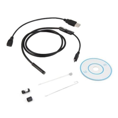 CAMERA ENDOSCOP USB ANDROID 2m ,oglinda detasabila vedere lateral,noua foto mare CAMERA ENDOSCOP USB ANDROID 2m ,oglinda detasabila vedere lateral,noua foto mare
