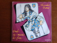 Alexandre Dumas -vinil dublu disc- Omul cu masca de fier foto