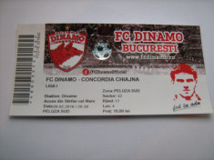 Lot 3 bilete de meci Dinamo Bucuresti (Concordia Chiajna, Astra si Steaua) foto