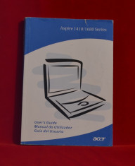 Carte- Manual de utilizare ACER 1410/1680 Series - Ghid utilizator- Laptop #188 foto