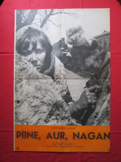 Afis film Paine, aur, Nagan - URSS , afis cinema film comunist foto