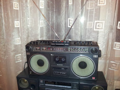 SHARP GF-9090B Boombox Radio Casetofon superb foto