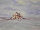 Tablou - acuarela peisaj marin - RADU MITRON - 32 x 23 cm