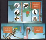 Gambia 2011 fauna pasari MI 6534-39 + bl.823,824 MNH w27, Nestampilat
