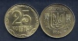 UCRAINA 25 COPEICI KOPEICI 2015 [1] UNC , liv in cartonas , magnetic din fisic, Europa, Fier