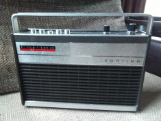 Radio portabil vintage Korting Cortina, stare excelenta. foto