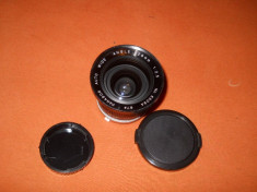 vand obiectiv pe montura MINOLTA MD 28mm 2.5 foto