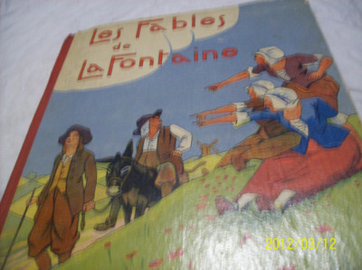 les fables de la fontaine- 1935 foto