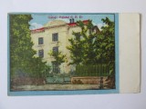 CARTE POSTALA GALATI:PALATUL C.E.D.CIRCULATA 1926 FRANCATA GUMA STERS WHATMAN