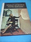 Cumpara ieftin SFATURI PRACTICE PENTRU GOSPODINE NATALIA TAUTU STANESCU,EDITURA CERES 1971