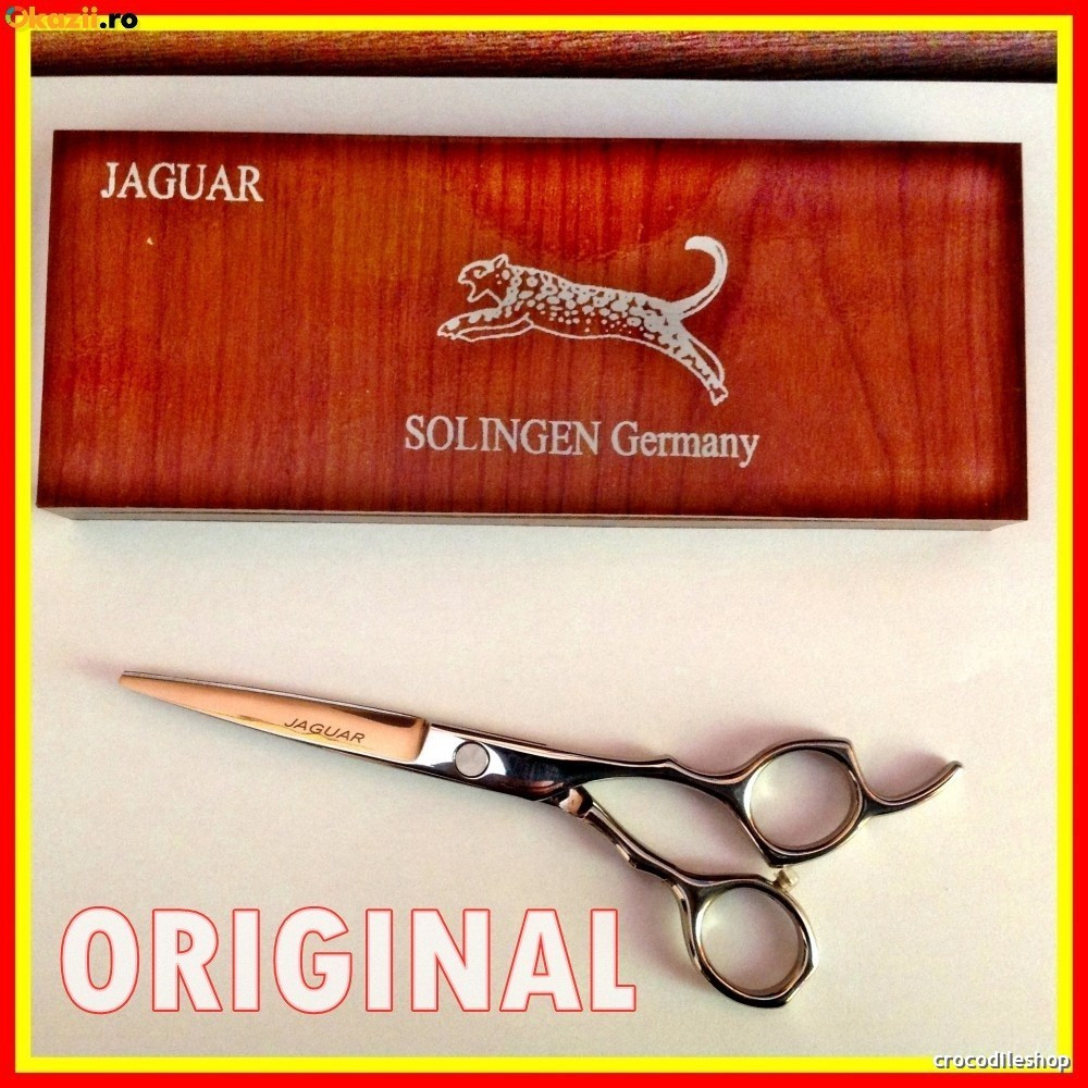 Foarfeca de TUNS Jaguar 5,5mm sauu 6 mm coafor, frizerie uz Profesional |  arhiva Okazii.ro