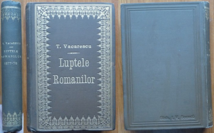 Vacarescu , Luptele romanilor in resbelul din 1877 - 1878 , 1887 , legatura