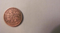 CY - 6 pence 1959 Marea Britanie Anglia foto