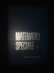 I. GH. SABAC - MATEMATICI SPECIALE volumul 2 {1965} foto