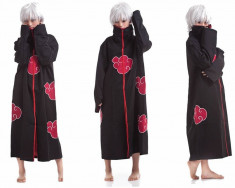 Costum Naruto Itachi Akatsuki Uchiha Obito Anime Cosplay roba Halloween +CADOU! foto