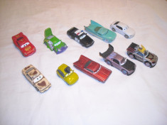 Disney Pixar Cars - Hasbro - 10 figurine masinute de metal - lot 5 foto