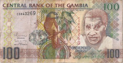 GAMBIA 100 DALASIS ND F foto