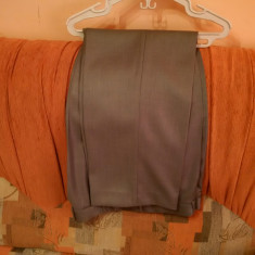 Costum barbati, Adalin Uomo, Gri, 80% lana, Made in Romania, Marime 50 foto