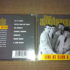 animals live at club a go-go cd disc muzica rock blues r'n'r beat made in uk VG+