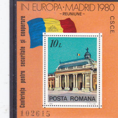 Romania, Conf de securitate de la Madrid ,nr lista ,1018.