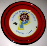 Farfurioara emailata Federatia Romana de Baschet - Medias 1988, Vase