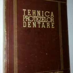 TEHNICA PROTEZELOR DENTARE Ed. de stat pentru lit. stiintifica 1954