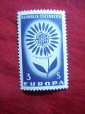 Serie- Europa CEPT - 1964 Austria , 1 val., Nestampilat
