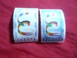 Serie- Europa CEPT 1957 Italia , 2 val.