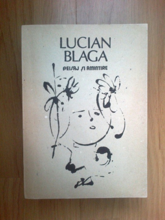 d8 Peisaj Si Amintire - Lucian Blaga