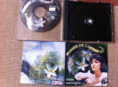 maria gheorghiu floare de vartej cd disc muzica folk rock intercont music 1998 foto