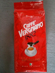 Cafea Vergnano Espresso boabe Italy foto