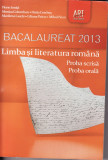 Limba Si Literatura Romana - Bacalaureat - Ionita, Alta editura