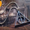 Pandantiv / Colier / Medalion HARRY POTTER Deathly Hallows Triangle +lant