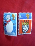 Serie Desene ale copiilor 1966, Anglia , 2 val.