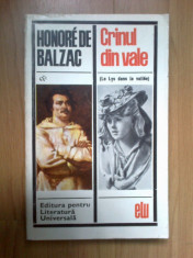 z2 Honore de Balzac - Crinul din vale foto