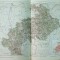 Alpii Inalti Alpes Hautes Provence Gap Franta 1888 harta color