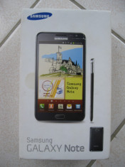 Vand Samsung Galaxy Note 1 N700 Blue 16 Gb, cu ACUMLATOR NOU ! foto